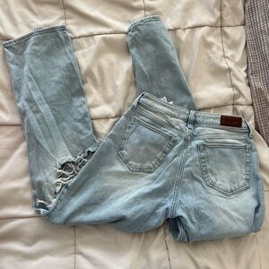 Womens Hollister Curvy Low Rise Dad Jeans 1R